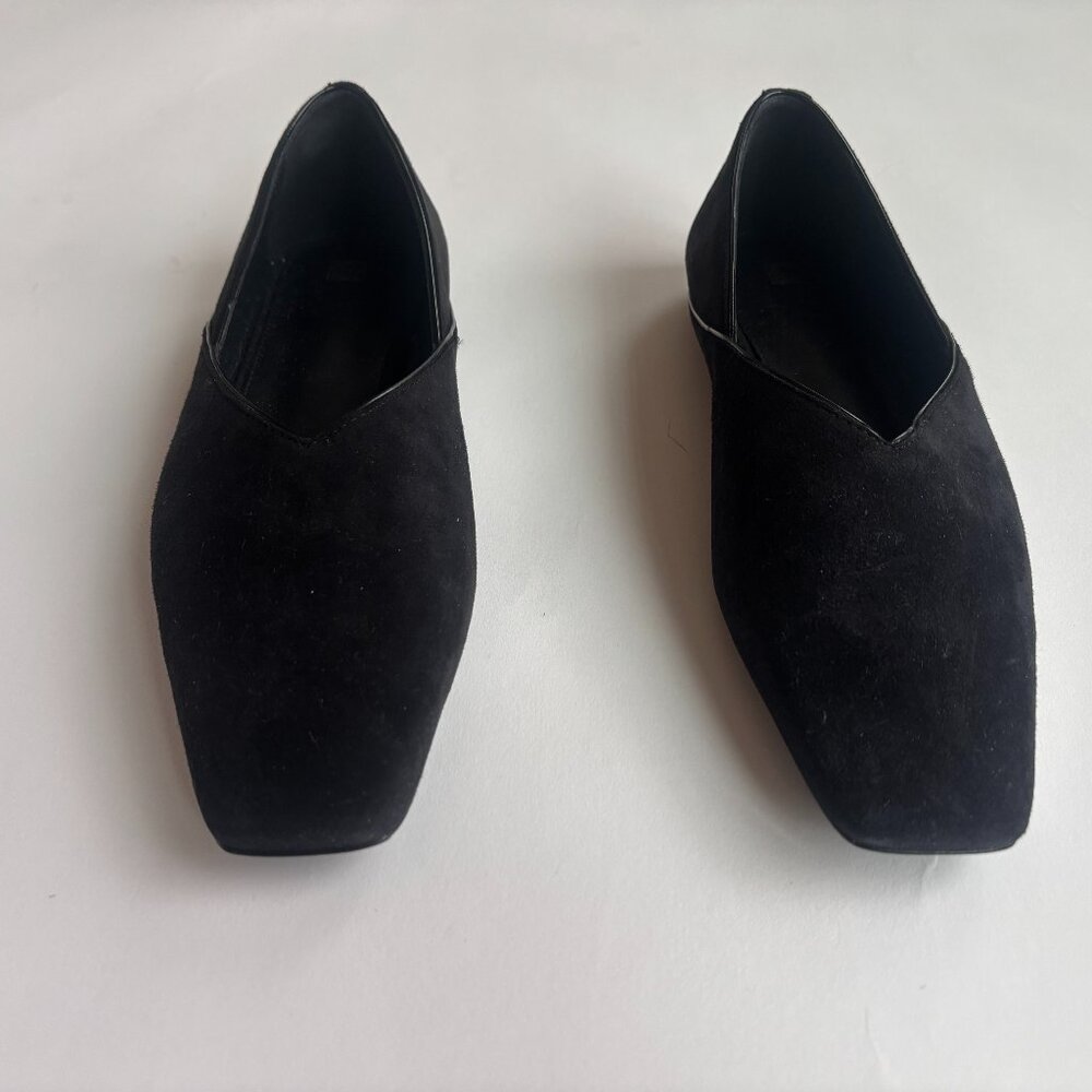 TOTEME The Everyday suede ballet flats Black  IT37 Women's Size 7